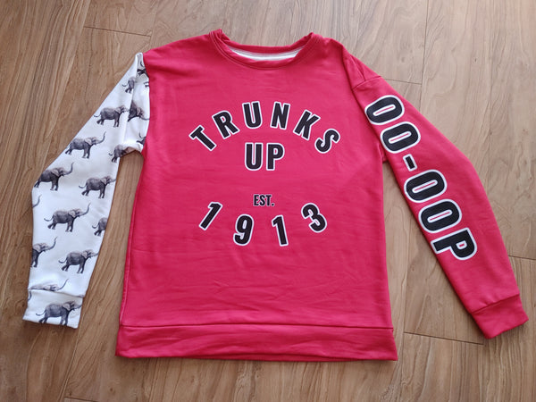 Trunks Up- Fleece Sweatshirt